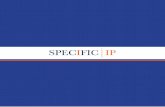 Nuestra firma - SPECIFIC IPspecificip.com/wp-content/uploads/2018/06/SPECIFICIP_BROCHURE… · El objetivo de contar con servicios de consulta, tramites de patentabilidad y registro,