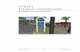 Street Design Guidelines - Burlington, Vermont · 2019-12-19 · Burlington Transportation Plan Street Design Guidelines The Complete Street 6 Tree Belt The tree belt buff ers pedestrians