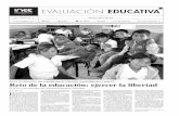 1 EVALUACIÓN EDUCATIVA · 2018-12-15 · 2 1 DE OCTUBRE DE 21 EVALUACIÓN EDUCATIVA INEE Pensar la educación Federalismo Bernardo Naranjo (INEE): El INEE busca entender cómo el