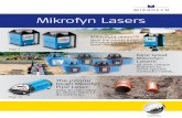 Mikrofyn Lasers · 2013-09-10 · Mikrofyn Lasers Page 2 Page 4 Page 12 MikrofynLasers™ Meet the jobsite tough Mikrofyn construction laser-series The jobsite tough Mikrofyn Pipe