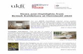 News and Highlights from British Exhibitors at Heimtextil 2020 · 2019-12-16 · News and Highlights from British Exhibitors at Heimtextil 2020 The new MOON Transitional collection