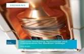 Vacuum Switching Technology and Components for Medium …... · 2020-02-11 · Vacuum Switching Technology and Components for Medium Voltage · Siemens HG 11.01 · 20163 The products