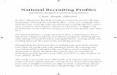 National Recruiting Profiles - Amazon S3€¦ · National Recruiting Profiles Specifically designed to promote prep athletes Clean. Simple. Effective. In 2011, Minnesota Baseball