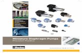 Miniature Diaphragm Pumpsuni-elec.co.kr/theme/basic/pdf/Mini_Diaphragm_Pumps.pdf · 2015-09-20 · Miniature Diaphragm Pumps BTC Miniature Diaphragm Pumps and Compressors are a series