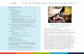 TEACHERS’RESOURCES · TEACHERS’RESOURCES . RECOMMENDED FOR . Upper primary and lower secondary (10–14 years) CONTENTS . 1. Plot summary 1 2. About the author 2 3. Author’s