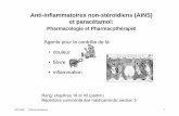 Anti-inflammatoires non-stéroïdiens (AINS) et …2007-2008 AINS et paracetamol 1 Anti-inflammatoires non-stéroïdiens (AINS) et paracétamol: Pharmacologie et Pharmacothérapie