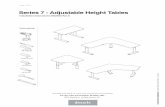 Series 7 - Adjustable Height Tables - Steelcase Store | Office · PDF file 2015-03-13 · Series 7 - Adjustable Height Tables Series 7 - Adjustable Height Tables ... 3. Use this table