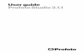 User guide Profoto Studio 3.1...Set the transparency of the Profoto Studio 31 . window. Refresh on Remote Change Profoto Studio 3 will automatically update energy changes from a Profoto