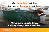 W202 - A Safe Site is a Clean Site · PDF file 2012-04-26 · W202 Infrastructure Health & Safety Association (IHSA) 5110 Creekbank Road, Suite 400 Mississauga, Ontario L4W 0A1 Canada