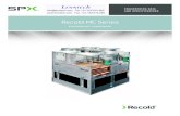 Recold MC Series - Lenntech...Recold MC Series Evaporative Condenser — Multi-Circuit Selection Procedure 4 The MC Series can be furnished with the condenser coil divided into individual