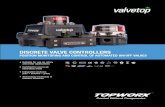 DIscrETE VAlVE conTrollErs - Bickel & Wolf · 2015-02-20 · DIscrETE VAlVE conTrollErs for on/off VAlVEs Valvetop® discrete valve controllers enable automated on/off valves to communicate
