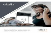for Avaya IP Office · 2020-03-16 · Clarify uses clever features to improve workflow, simplify compliance and drive performance. Clarify for Avaya IP Office Clarify for Avaya IP