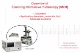 Overview of Scanning microwave microscopy (SMM)SMM project in EMPro: Numerical results include E-field and complex impedance SMM project included in EMPro. Page ... - Talk at silicon
