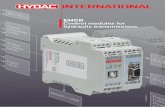 EHCD Control modules for hydraulic transmissions. · technology, hydraulic and electronic equipment. With 45 overseas companies, and more than 500 sales and service partners, ...