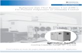 Refrigerant Type Heat Recovery Unit (HRU) For Precision ...airplusapply.co.th/catalogue_pdf2010/HRU-Series.pdf · Refrigerant Type Heat Recovery Unit (HRU) For Precision Temperature