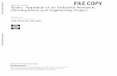 Report No. 1153-SP Spain: Appraisal of an Industrial ... · Report No. 1153-SP Spain: Appraisal of an Industrial Research, Development and Engineering Project April 22, 1977 Industrial