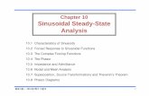 Chapter 10 Sinusoidal Steady-State Analysiscontents.kocw.or.kr/document/Chapter-10.pdf · 2013-12-27 · 회로이론-І2013년2학기이문석 1 Chapter 10 Sinusoidal Steady-State