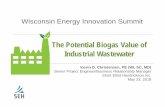 The Potential Biogas Value of Industrial Wastewater Christensen.pdfIndustrial Wastewater Characteristics. Building a Better World for All of Us ® COD – Chemical Oxygen Demand. COD.