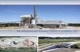 50 Megawatt Power Plant | Lufkin, TX · Aspen Power | Lufkin, TX 50 MW Biomass Power Plant Site Visits Available Upon Request THE OPPORTUNITY Acquire a newly built biomass power plant