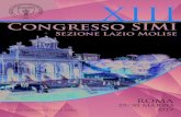 Congresso SIMI - uniroma1.it · 2019-02-20 · XIII Congresso SIMI Sezione Lazio Molise XIII Congresso SIMI Sezione Lazio Molise Venerdì 29 Marzo 2019 Venerdì 29 Marzo 2019 08.30
