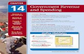 CHAPTER 14 Government Revenue and Spending · 2018-12-09 · Government Revenue and Spending 411 Benefits-Received Principle The benefits-received principle of taxation holds that