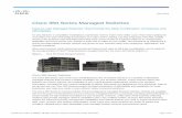 Cisco 350 Series Managed Switches · 2018-07-13 · Using Auto Smartports intelligence, the switch can detect a network device connected to any port and automatically configure the