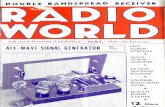 DOUBLE BANDSPREAD RECEIVER · 2019-07-17 · double bandspread receiver the how -to -make -it monthly- m aye 1936-25c per copy all -wave signal generator see page 19 easy going portable