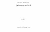 String quartet No. 2 - White Rose University Consortiumetheses.whiterose.ac.uk/20111/18/3)String Quartet No.2.pdf · String quartet No. 2 SCORE November 2014/January 2015. PERFORMANCE
