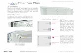Filter Fan Kits - AutomationDirect · Filter Fan Plus Filter Fan Plus Models: FPI or FPO Air Flap Design The Stego Filter Fan Plus series employs a new air flap design for the air