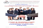 ESSENTIAL EVERYDAY ENGLISH - Cambridge International College study modules... · that English might not be your national or main language. Nevertheless, to be able to assess whether