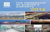 THE OWNERSHIP OF EUROPE’S AIRPORTS 2016 · 2018-10-17 · FOREWORd When we first published our 2010 ACI EUROPE Airport Ownership Report, many people were taken aback by the sheer