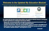 Welcome to the Updated My Education Module!€¦ · Welcome to the Updated My Education Module! The updated My Education module allows Sailors who qualify for NCPACE Distance Learning