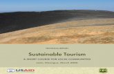 TECHNICAL REPORT Sustainable Tourism · TECHNICAL REPORT Sustainable Tourism A SHORT COURSE FOR LOCAL COMMUNITIES León, Nicargua, March 2006 TECHNICAL REPORT SUSTAINABLE TOURISM