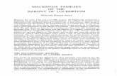MACKENZIE FAMILIES OF THE BARONY OF LOCHBROOM€¦ · concerned with the history of landownership in a small area in the north west Highlands, an area which includes much of the parish