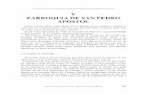 V PARROQUIA DE SAN PEDRO APÓSTOL · 2005-10-12 · Ginés de la Jara Torres Navarrete. Historia de Úbeda en sus documentos. Tomo IV 260 Leg. 1152, f. 224. 261 Leg. 1465, f. 12,
