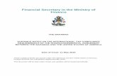 Financial Secretary in the Ministry of FinanceFinancial Secretary in the Ministry of Finance THE BAHAMAS GUIDANCE NOTES ON THE INTERNATIONAL TAX COMPLIANCE REQUIREMENTS OF THE INTERGOVERNMENTAL