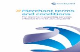 Merchant terms and conditions - Barclaycard · the merchant application form . Merchant terms and conditions means these terms and conditions, which relate to us providing services