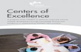 Centers of Excellence - nmsdc.org...NMSDC Centers of Excellence (COE) provide a structured environment for fostering minority supplier development. The COE is a forum for defining