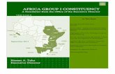 AFRICA GROUP I CONSTITUENCYpubdocs.worldbank.org/pubdocs/publicdoc/2015/5/...In efforts to address the multi-sectoral development challenges, the relevance of infrastructure is re-emerging