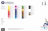 Gouache - Daler-Rowney · PDF file 2019-12-09 · Gouache 38ml D 136 038 *** daler- Aquafine Gouache colours are made from a selection of modern high-quality pigments milled to perfection