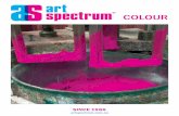 COLOUR - · PDF file Art Spectrum® Artists’ Gouache Art Spectrum® Artists’ Gouache Sets * Due to inherent differences in computer monitors & printing options, colours displayed