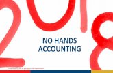 NO HANDS ACCOUNTING · 2018-10-25 · No Hands Accounting is een continue proces van verbeteren. Repetitieve processen lenen zich bij uitstek om te automatiseren. Kleine veranderingen