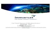 Call Detail Record (CDR) Specification · Call Detail Record (CDR) Specification Page 7 of 61 Inmarsat – CSV This document is the property of Inmarsat and is not to be disclosed