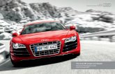 The Audi R8 Coupé and Spyder R8 Pricing... · 2010-09-09 · 6 The R8 heritage Audi has always enjoyed an enviable track record in the world of motorsport. An unrivalled combination
