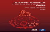 The Collection, Testing and Use of Blood and Blood ......European Committee (Partial Agreement) on Blood Transfusion CD-P-TS The Collection, Testing and Use of Blood and Blood Components