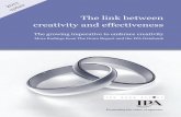 The link between creativity and effectiveness - ADFXadfx.ie/upload/files/1466161111_Creativity_and... · 2016-06-17 · The link between creativity and effectiveness appears to be