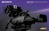 HDC Series HDC-2000 Series, HDC-P1, HDC-4300 HD System …€¦ · to various camera head choices, these systems also boast various options such as a stunning 7-inch OLED viewfinder