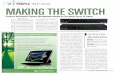 Feature Article: Making The Switch ... Title Feature Article: Making The Switch Author Crestron Electronics, Inc. Subject Crestron's New DigitalMedia DM-MD6X1 Switcher Anticipates