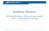 Plumbing, Heating and Air Conditioning - State Auto...Safety Rules Plumbing, Heating and Air Conditioning SIC CODE 1711 Disclaimer: The information contained in this publication was