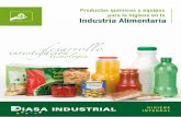 Productos químicos y equipos para la higiene en la ...diasaindustrial.com/wp-content/uploads/pdf/ALIMENTARIA HIGIENE 2015.pdf · proceso de esterilización de latas de conserva.